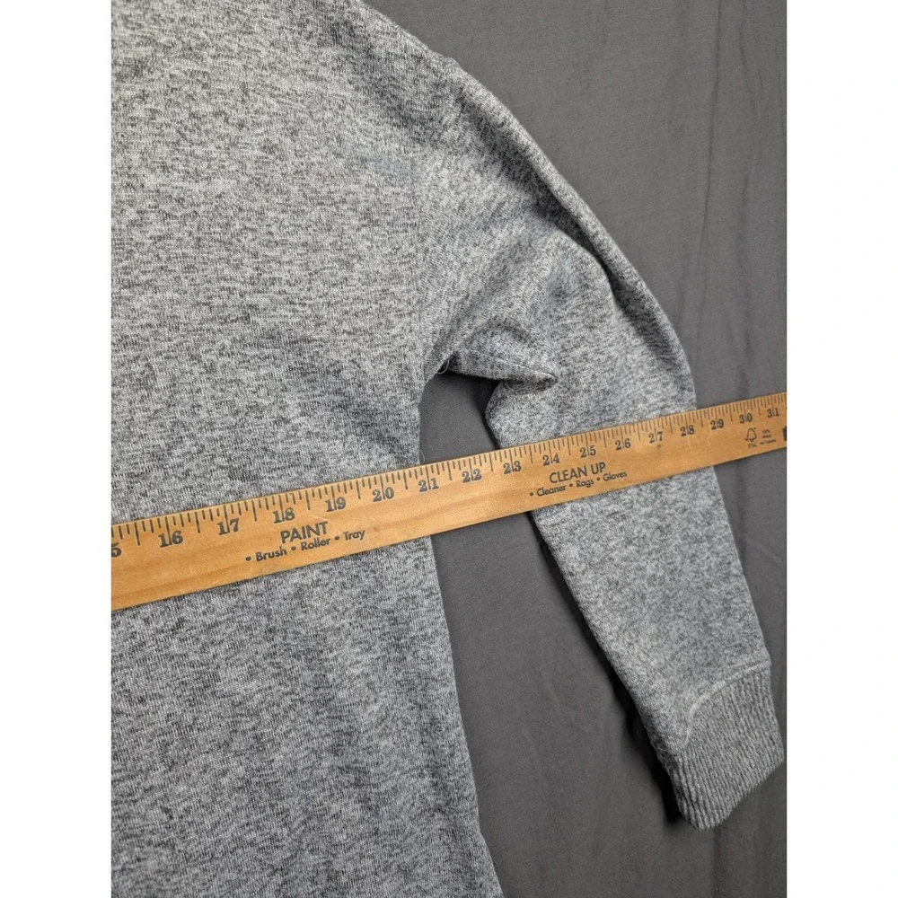 Tommy Hilfiger Womens Heather Gray Long Sleeve Crew Neck Pullover Sweatshirt‎